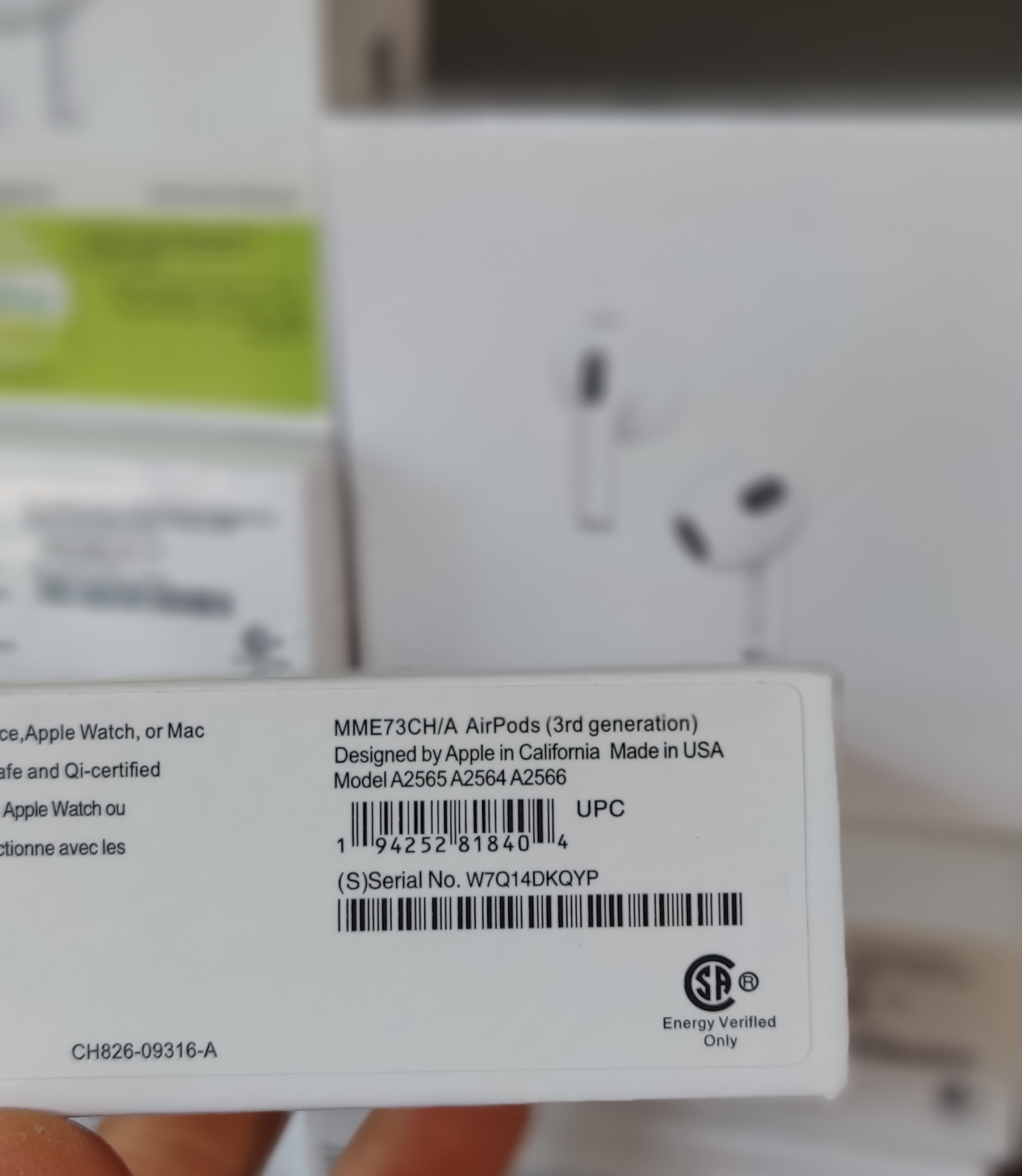 ایرپاد بلوتوثی اپل سری ۳ (سفارش ایرلند-کیفیت A)