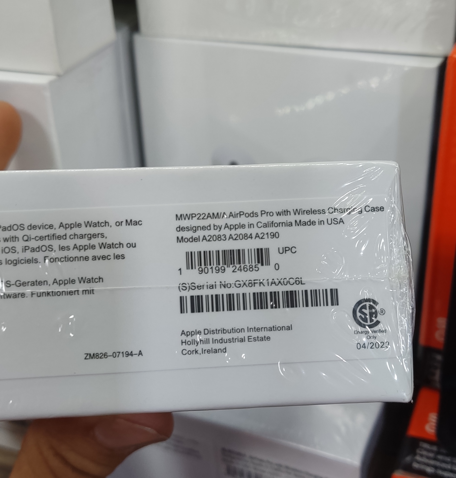ایرپاد پرو اپل (ساخت چین سفارش ایرلند)