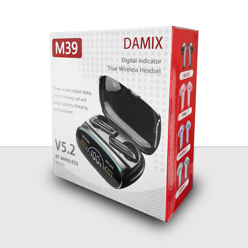 ایرپاد بلوتوثی بی سیم مدل M39 از شرکت DAMIX