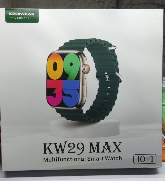 پک ساعت هوشمند مدل kw-29max به همراه 10 عدد بند